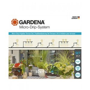 Комплект поливу Gardena Micro-Drip-System Terrace Set на 30 рослин фото 1
