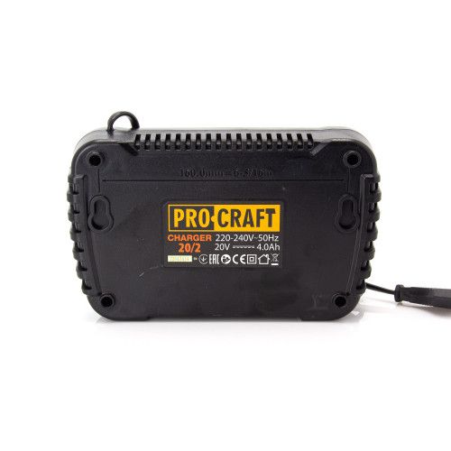 Комплект акумуляторних інструментів Procraft PRO-09 (Шуруповерт, перфоратор, болгарка, 2 батареї та зарядний пристрій) фото 23