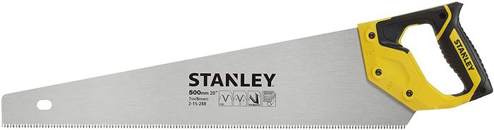 Ножовка Jet-Cut SP длиной 500 мм для поперечного и продольного реза по древесине STANLEY 2-15-288 фото 1