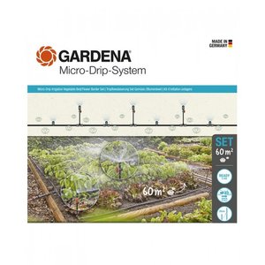 Комплект поливу Gardena Micro-Drip-System для клумб і грядок до 60 м2 фото 1