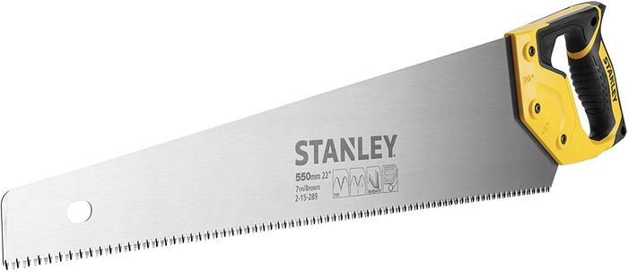 Ножовка Jet-Cut SP длиной 550 мм для поперечного и продольного реза по древесине STANLEY 2-15-289 фото 2