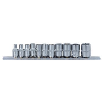 Набор насадок шестигранных Sigma 1/4" 11 шт CrV (6003401) фото 1