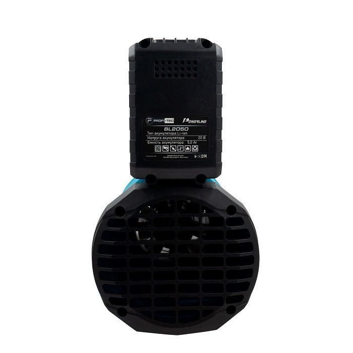 Аккумуляторная воздуходувка PROFI-TEC PLB2036BL POWERLine фото 6
