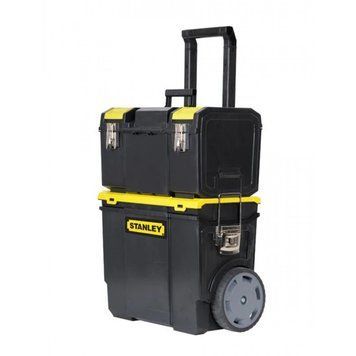 Ящик MOBILE WORKCENTER 3 в 1, размеры 475x284x630 мм, на колесах STANLEY 1-70-326 фото 1