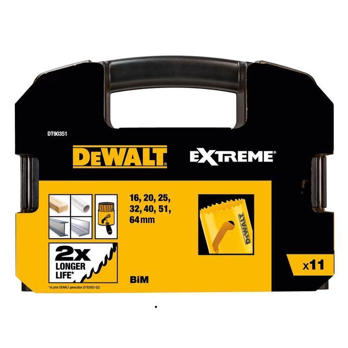 Набор коронок-цифенборов DeWALT DT90351 фото 3