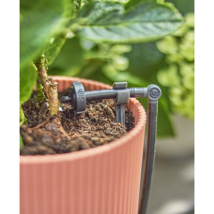 Соединитель L-образный Gardena Micro-Drip-System для шлангов 4,6 мм, 10 шт (13212-20) фото 3