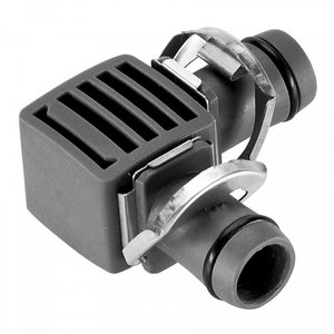 Соединитель L-образный Gardena Micro-Drip-System Quick & Easy для шлангов 13 мм, 2 шт (08382-29) фото 1