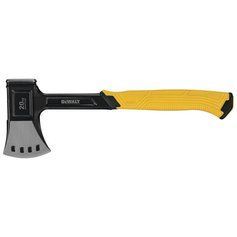 Топор туристический цельнометаллический весом 990 грамм с чехлом DeWALT DWHT51387-0 фото 1