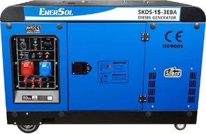 Генератор дизельный EnerSol SKDS-15-3EBA фото 1