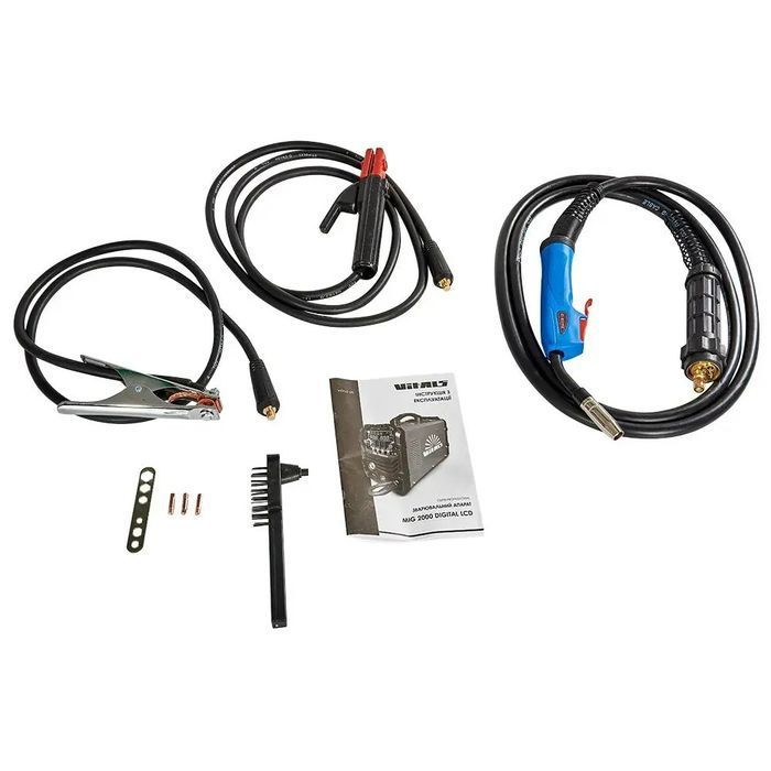 Комплект: зварювальний апарат Vitals Professional MIG 2000 Digital LCD + маска Vitals 1550 220891 фото 12