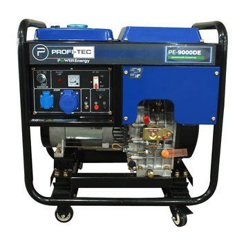 Дизельный генератор PROFI-TEC PE-7500DE (006949) фото 1