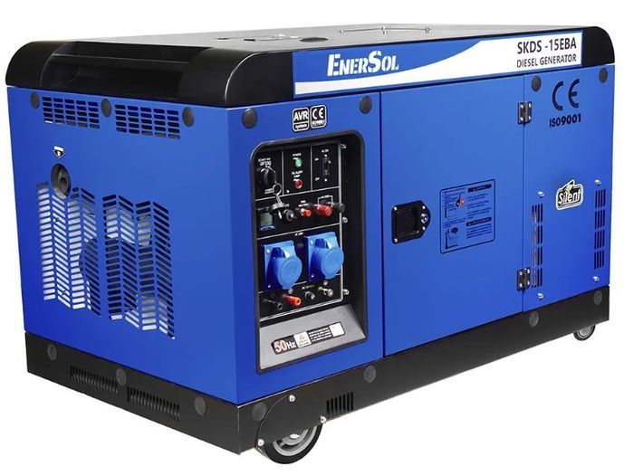 Генератор дизельний EnerSol SKDS-15EBA фото 4