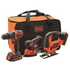 Набор из трёх инструментов BLACK+DECKER BCK31S1S фото 1