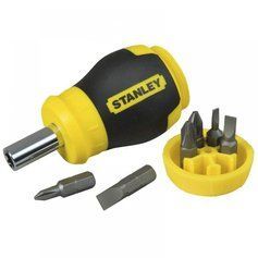 Отвертка - набор Multibit Stubby с шестью сменными битами STANLEY 0-66-357 фото 1