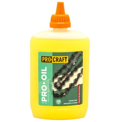 Акумуляторна міні пила Procraft PKA22 (2ш. 6", 2л., з АКБ і з/п) 2023, Масло для змащення ланцюга PROCRAFT 200мл. фото 13