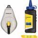 Разметочный шнур STANLEY STHT47111-0, в комплекте, 30 м, синий меловой порошок, подвесной уровень.